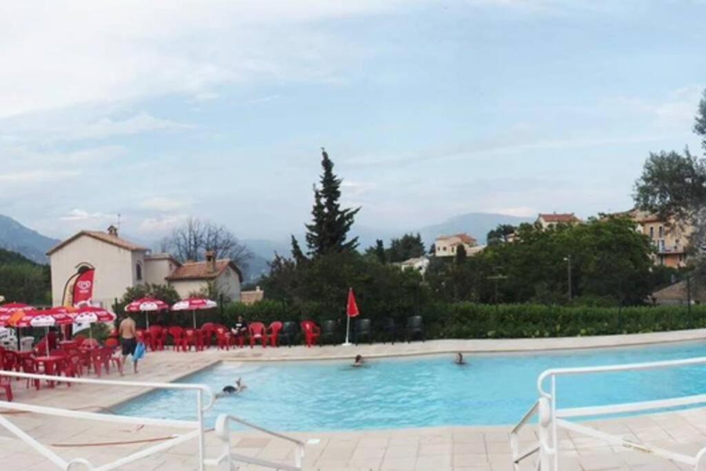 Joli Studio Entre Mer Et Montagne Proche De Nice Bouyon Εξωτερικό φωτογραφία